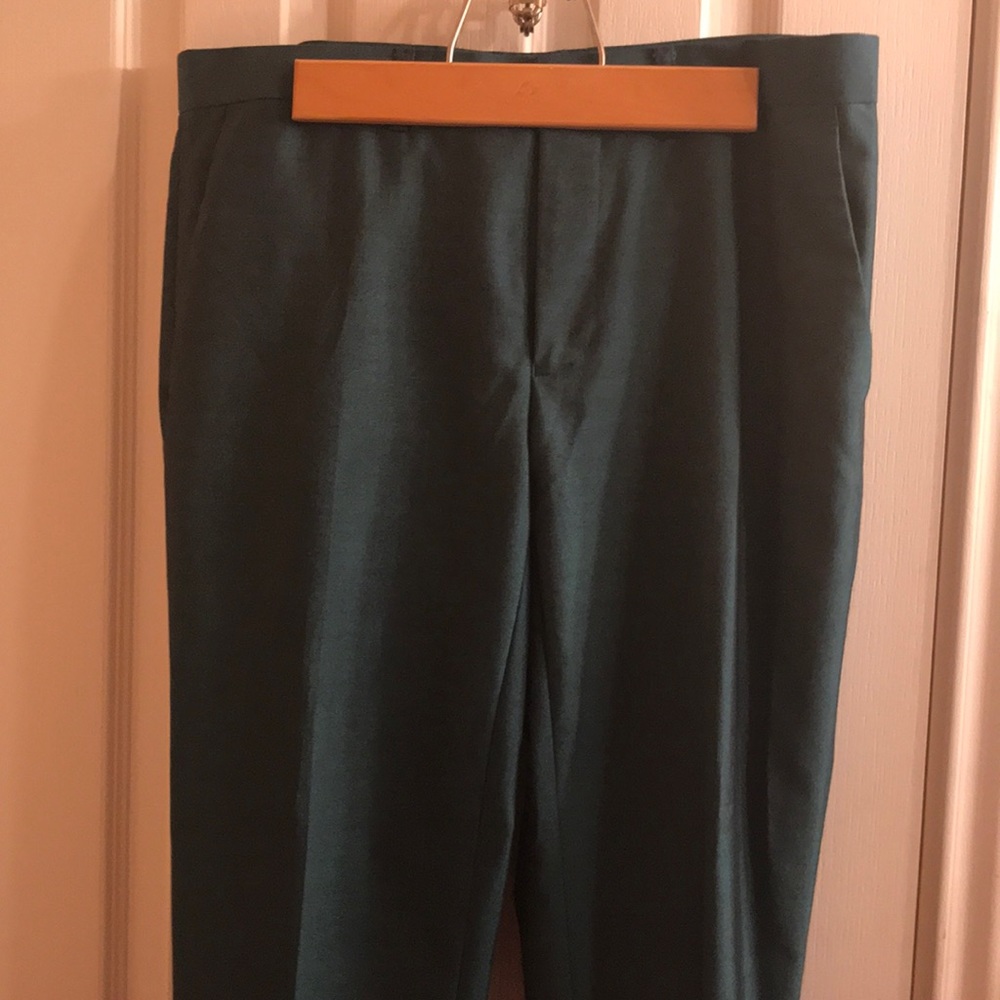 Topman Teal suit pant
